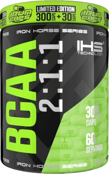 Изображение товара Аминокислоты BCAA IHS Technology 2:1:1 Iron Caps (330 капсул)