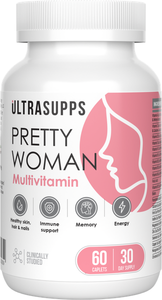 Изображение товара Витаминно-минеральный комплекс Ultrasupps Pretty Woman Multivitamin (60 капсул)