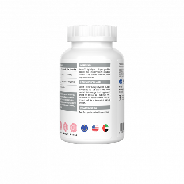 Изображение товара Коллаген Ultrasupps I и III типа (90 капсул)