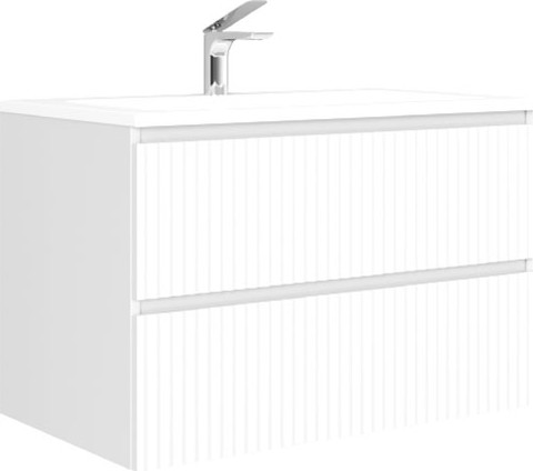 Изображение товара Тумба под умывальник Raval Coste 80 / Cst.01.80/P/W/RL (подвесная)