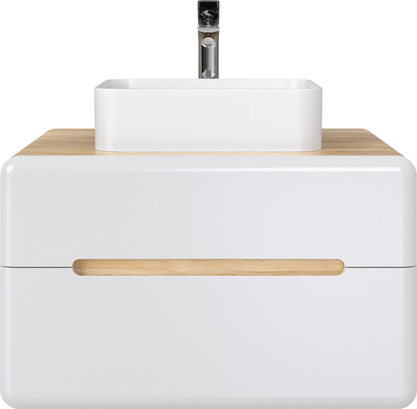 Изображение товара Тумба под умывальник Raval Solare 80 / Solr.01.80/P/DG-W/RL (подвесная)