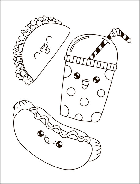 Изображение товара Раскраска Мозаика-Синтез Аниме. Вкусняшки / МС14255