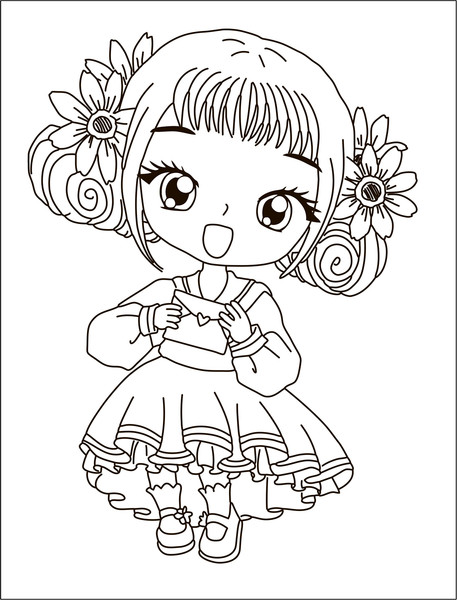 Изображение товара Раскраска Мозаика-Синтез Аниме. Волшебницы / МС14256