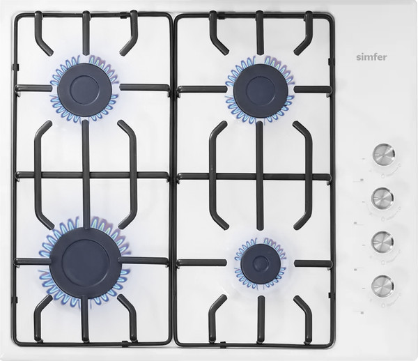 Изображение товара Газовая варочная панель Simfer H60Q40W471
