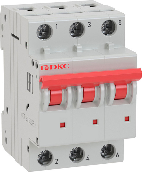 Изображение товара Выключатель автоматический DKC Yon MD63 3P 32A C 6kA