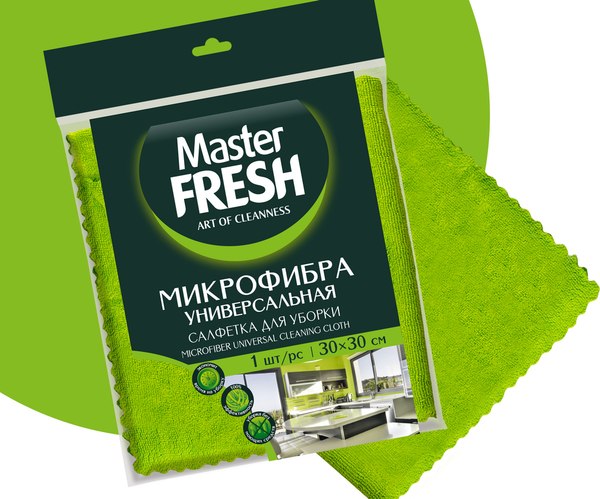 Изображение товара Салфетка хозяйственная Master Fresh Универсальная Для уборки (1шт)