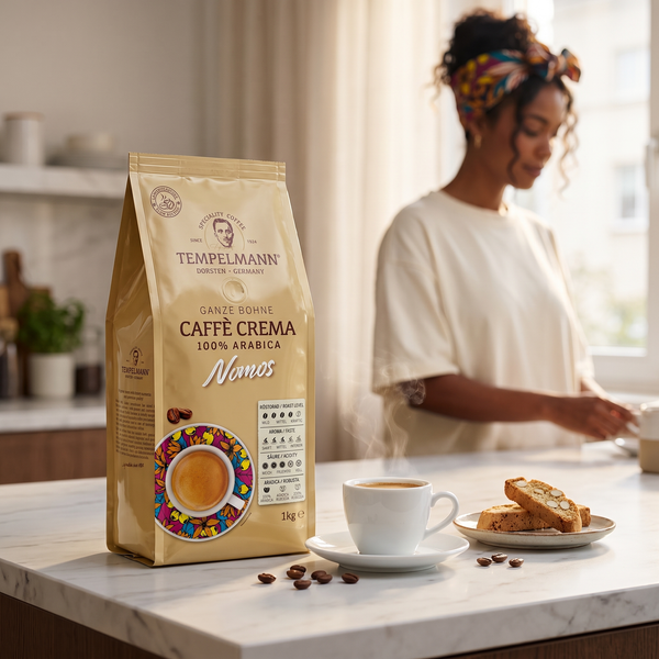 Изображение товара Кофе в зернах Tempelmann Nomos Caffe Crema (1кг)
