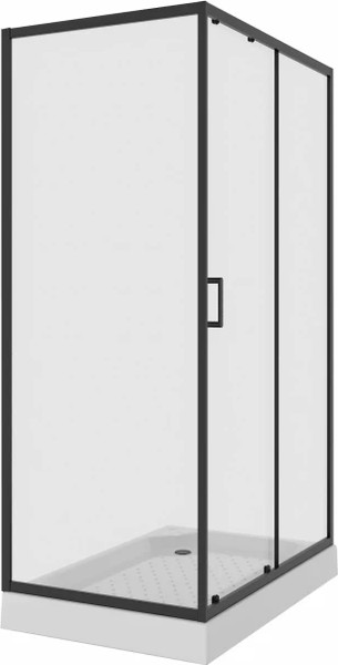 Изображение товара Душевой уголок Niagara NG-6812-08 120x80x195 (черный)