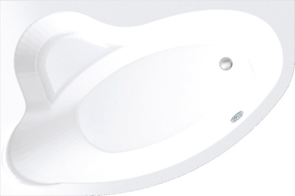 Изображение товара Ванна акриловая Bonito Home Rosa 170x110 / BH-RA-101-170L/St  (с ножками)