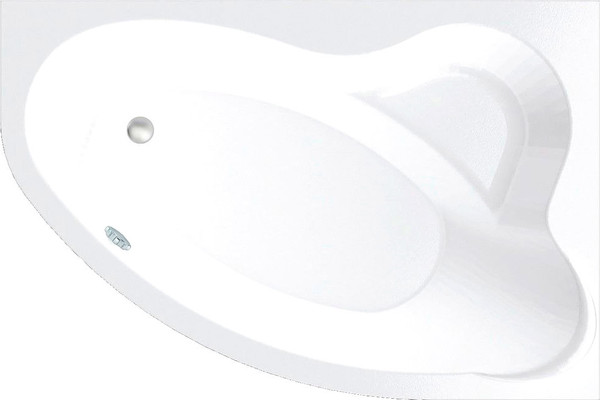 Изображение товара Ванна акриловая Bonito Home Rosa 170x110 / BH-RA-101-170P/St (с ножками)