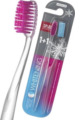 Изображение товара Набор зубных щеток Splat Professional Whitening Medium (2шт)
