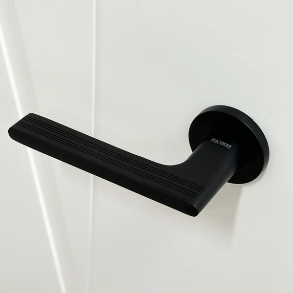 Изображение товара Ручка дверная Rucetti RAP 26 SLIM-R BL (черный)