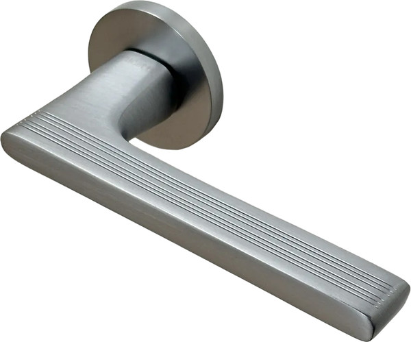 Изображение товара Ручка дверная Rucetti RAP 26 SLIM-R SC (матовый хром)