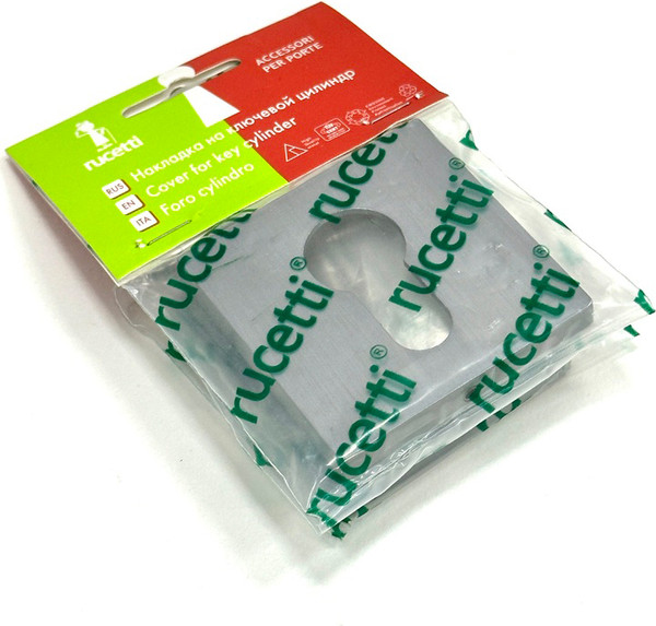 Изображение товара Накладка на цилиндр Rucetti RAP KH SLIM-S SC (матовый хром)
