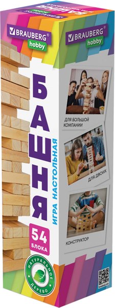 Изображение товара Настольная игра Brauberg Hobby Башня / 665492