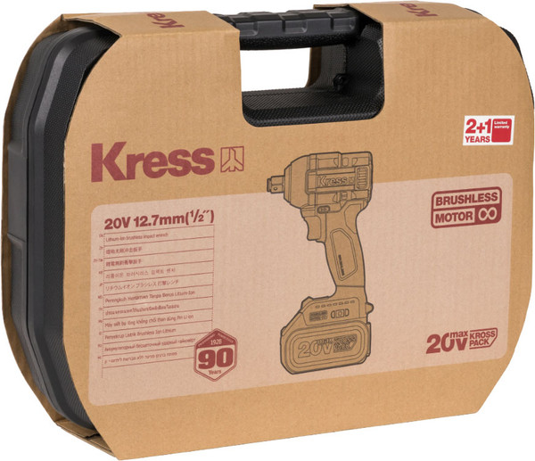 Изображение товара Аккумуляторный гайковерт Kress KU272.2