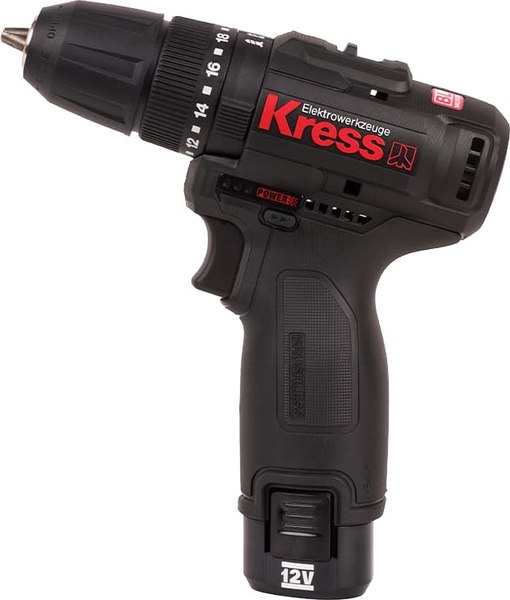 Изображение товара Аккумуляторная дрель-шуруповерт Kress KU362.2