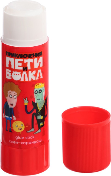 Изображение товара Клей-карандаш Erich Krause EasyStick Приключения Пети и Волка / 60501