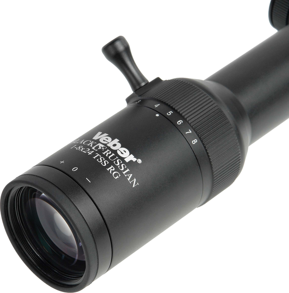 Изображение товара Оптический прицел Veber Black Russian 1-8x24 TSS RG