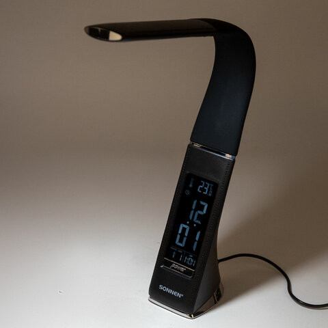 Изображение товара Настольная лампа Sonnen SM-01B / 238232 (черный)