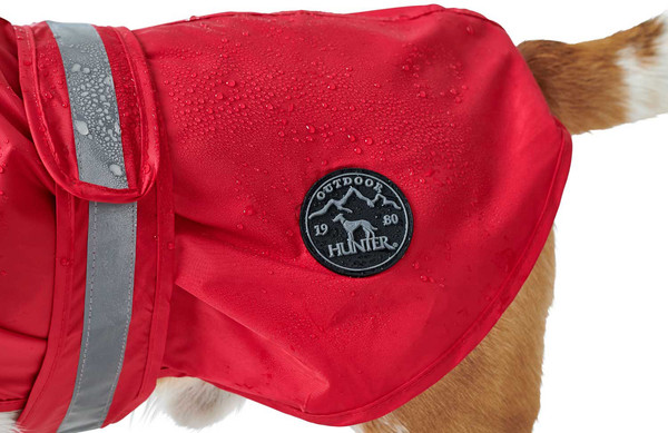 Изображение товара Дождевик для животных HUNTER Coat Uppsala Rain 55 / 66252 (красный)