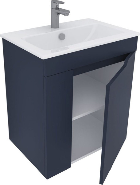 Изображение товара Тумба под умывальник Aquanet Практика 60 / 330454 (маренго)