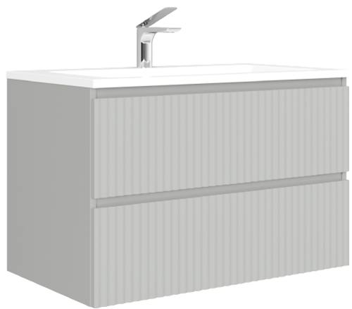 Изображение товара Тумба под умывальник Raval Coste 80 / Cst.01.80/P/GRS/RL (подвесная)
