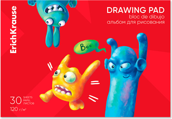 Изображение товара Альбом для рисования Erich Krause Jolly Friends / 61472