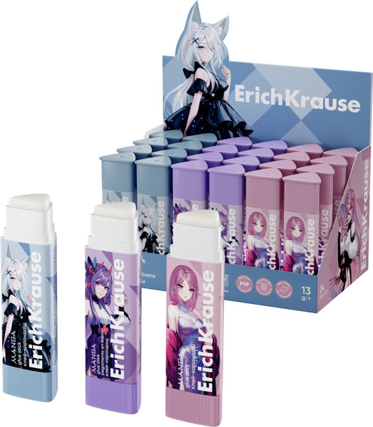 Изображение товара Клей-карандаш Erich Krause Prism Manga / 60497
