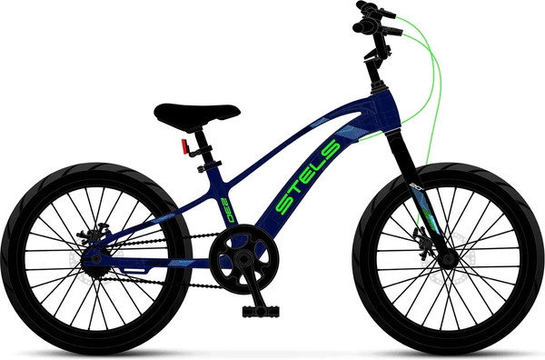 Изображение товара Детский велосипед STELS Leader-230 MD 20 (10.2, темно-синий/черный)