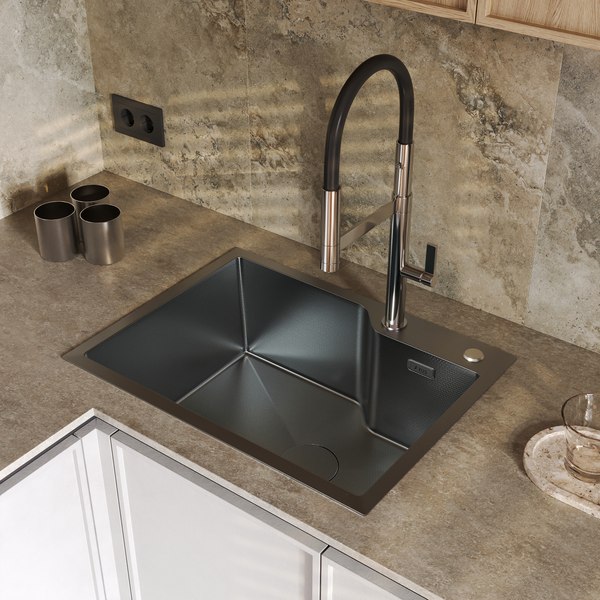 Изображение товара Мойка кухонная Axus LS-6045BD