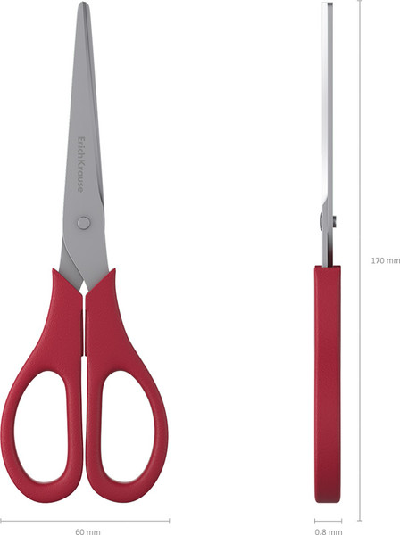 Изображение товара Ножницы канцелярские Erich Krause EasyCut / 60837