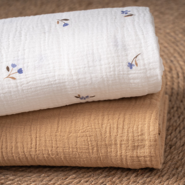 Изображение товара Набор пеленок детских Perina КМП.2-10-1.20x2.5 (2шт, лето голубое/охра)