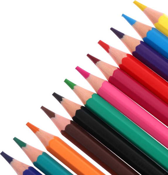 Изображение товара Набор цветных карандашей Erich Krause Jolly Friends / 61801 (12цв)