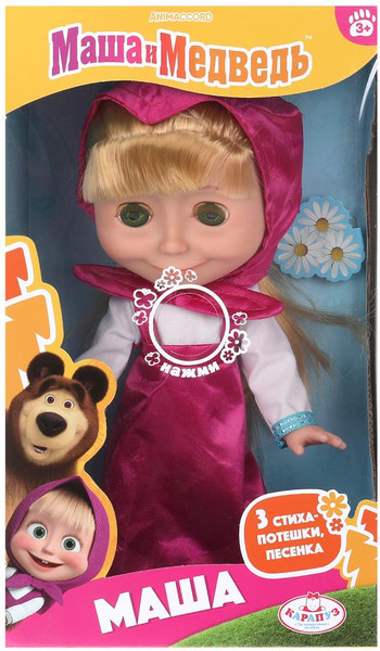 Изображение товара Кукла Карапуз Маша и Медведь. Маша / 83033S24
