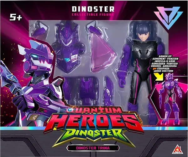 Изображение товара Фигурка игровая Dinoster Трина в дино-костюме / 43740
