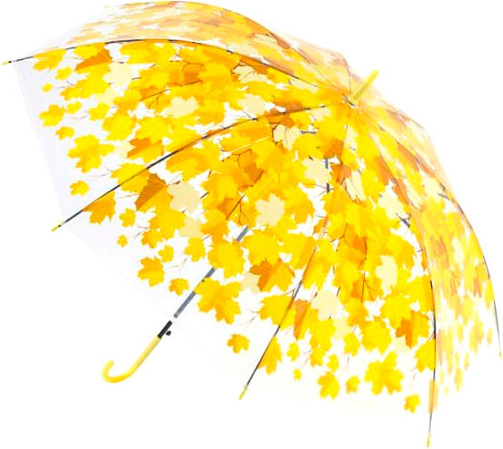 Изображение товара Зонт-трость Рыжий кот Basic / 107779 (оранжевый)