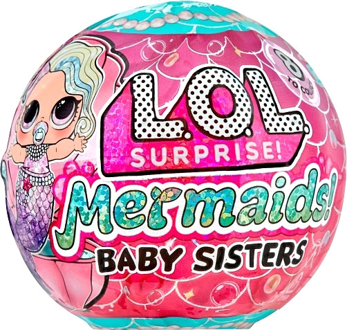 Изображение товара Игрушка-сюрприз LOL Surprise! Сестричка Mermaids! / 43466