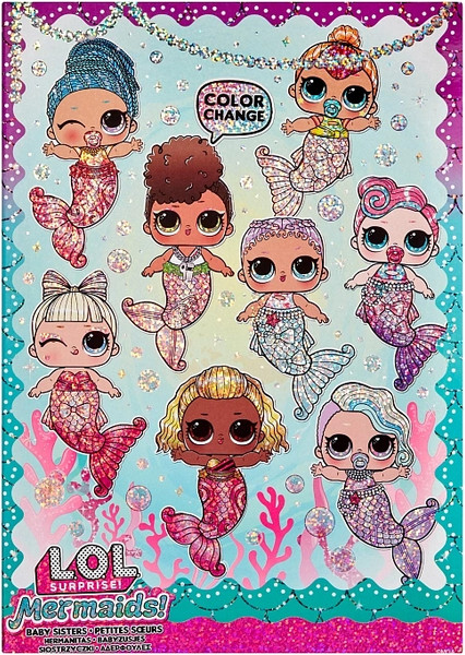 Изображение товара Игрушка-сюрприз LOL Surprise! Сестричка Mermaids! / 43466