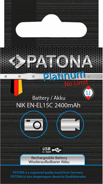 Изображение товара Аккумулятор для камеры Patona 1363