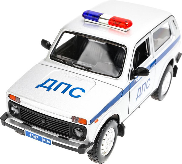 Изображение товара Масштабная модель автомобиля Технопарк Lada 4x4 Полиция / FY2408P