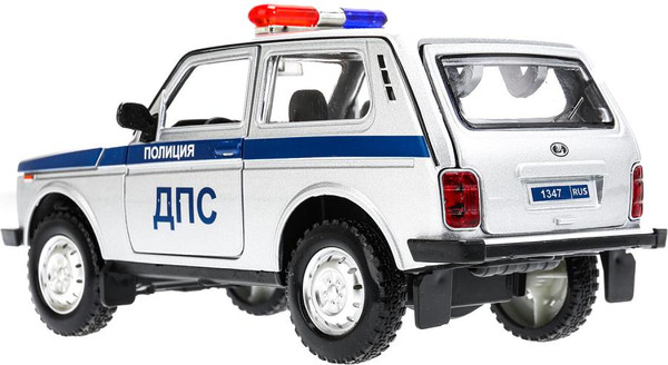 Изображение товара Масштабная модель автомобиля Технопарк Lada 4x4 Полиция / FY2408P