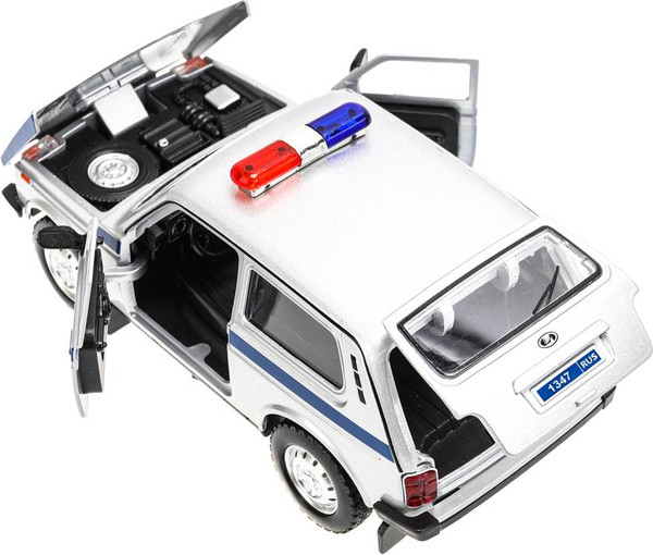 Изображение товара Масштабная модель автомобиля Технопарк Lada 4x4 Полиция / FY2408P