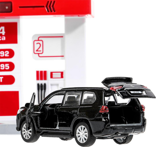 Изображение товара Автосервис игрушечный Технопарк Автозаправочная станция / OILSTA-22PLLEX-RD