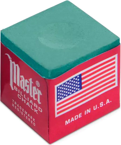 Изображение товара Мел для бильярда Tweeten Master 12048 (1шт, зеленый)