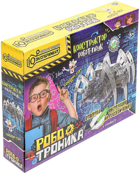 Изображение товара Научная игра IQ Эксперимент Робот-паук / 1756941-RU