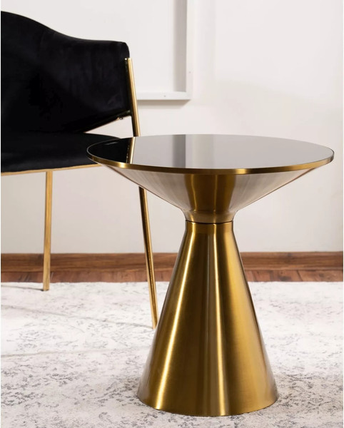 Изображение товара Журнальный столик Signal Seti (черный/золото)