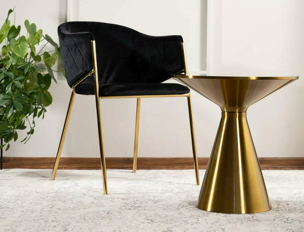 Изображение товара Журнальный столик Signal Seti (черный/золото)