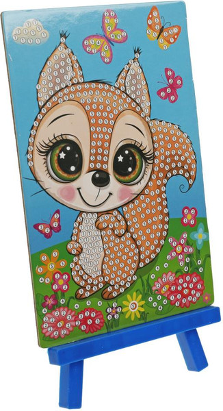 Изображение товара Набор алмазной вышивки MultiArt Белочка / AM10X15-MASQ