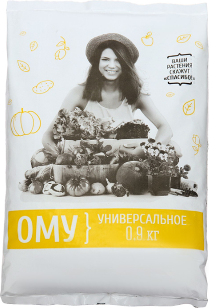 Изображение товара Удобрение Нов-Агро ОМУ Универсальное (0.9кг)